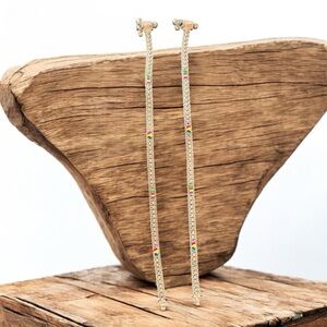 Sterling Silver Anklets – 12” Length – Set of 2 – Extra Secure Screw Closure